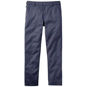 40 Grit Men's Midnight Blue Flex Twill Slim Fit Khaki Pants