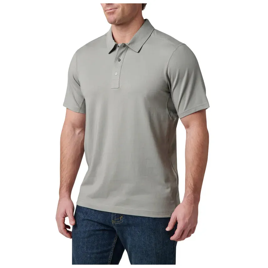 5.11 Mens Archer Crest Short Sleeve Polo Shirt