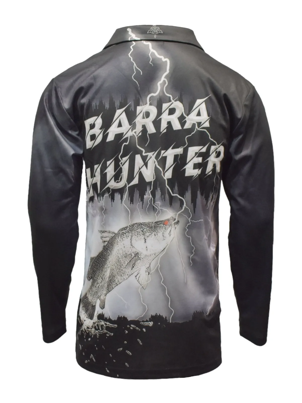 Adult Long Sleeve Fishing Shirt - Barra Hunter Plus Size