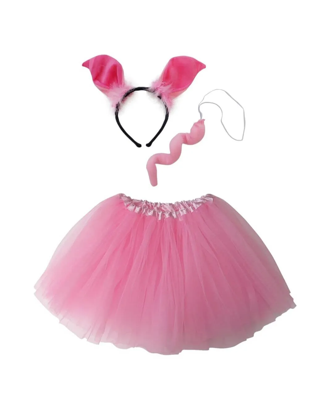 Adult Tutu Costume - Tutu Skirt & Headband Set for Teen, Adult, or Plus Size