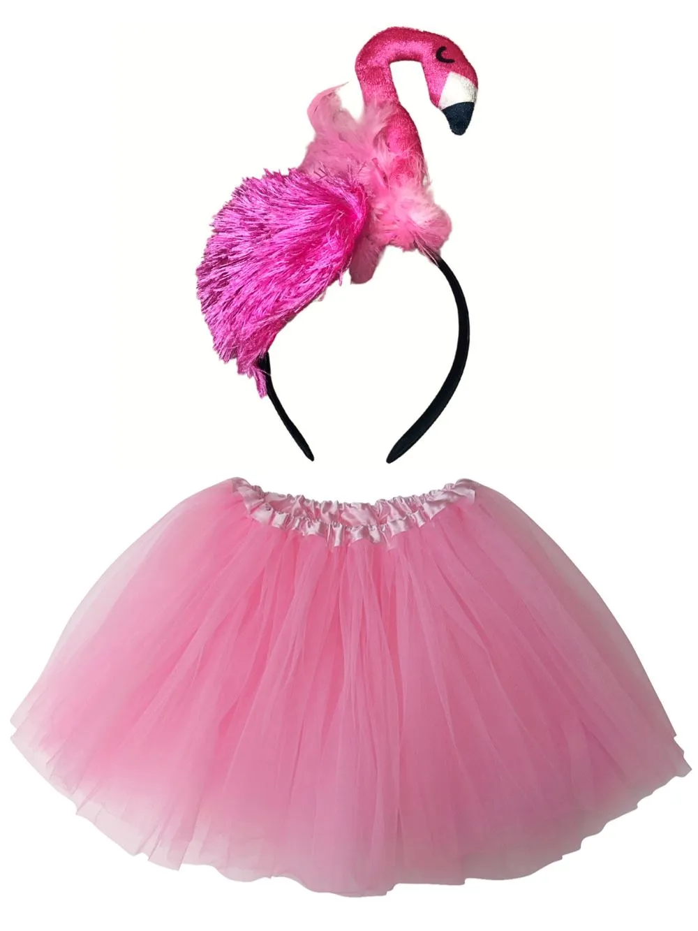 Adult Tutu Costume - Tutu Skirt & Headband Set for Teen, Adult, or Plus Size