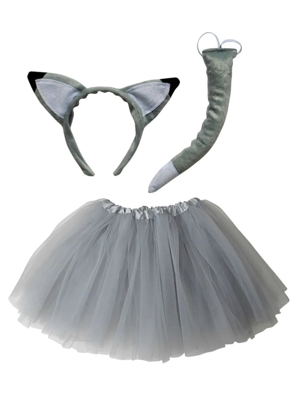 Adult Tutu Costume - Tutu Skirt & Headband Set for Teen, Adult, or Plus Size