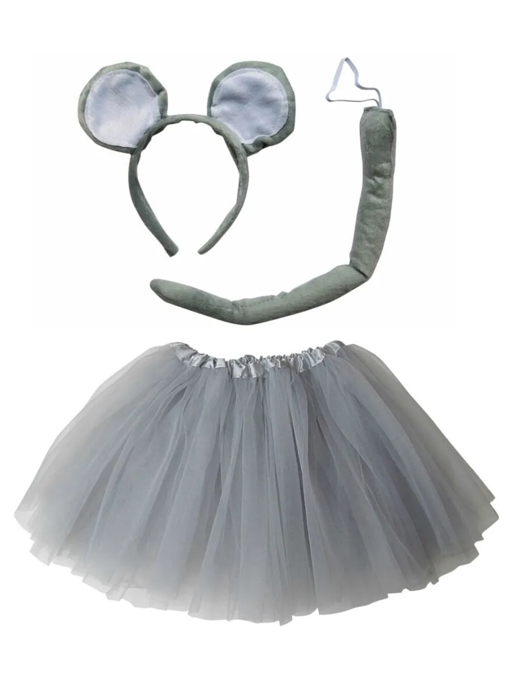 Adult Tutu Costume - Tutu Skirt & Headband Set for Teen, Adult, or Plus Size