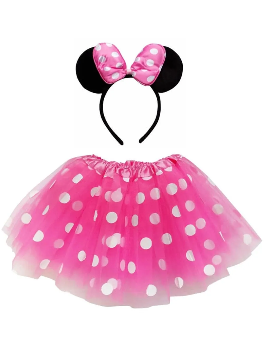 Adult Tutu Costume - Tutu Skirt & Headband Set for Teen, Adult, or Plus Size