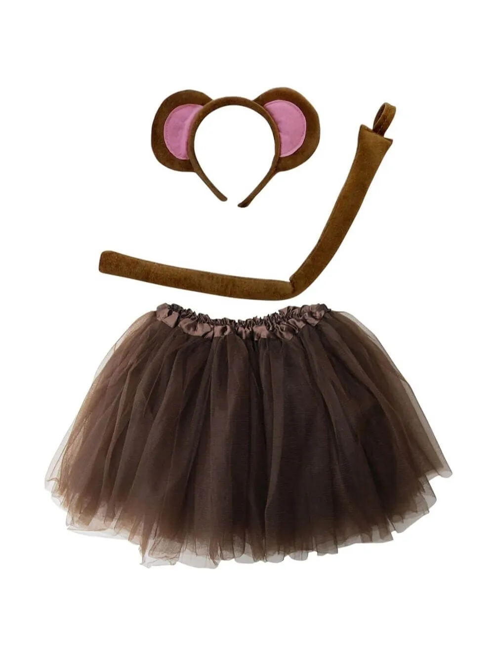 Adult Tutu Costume - Tutu Skirt & Headband Set for Teen, Adult, or Plus Size