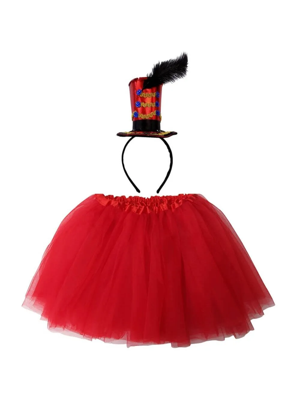 Adult Tutu Costume - Tutu Skirt & Headband Set for Teen, Adult, or Plus Size