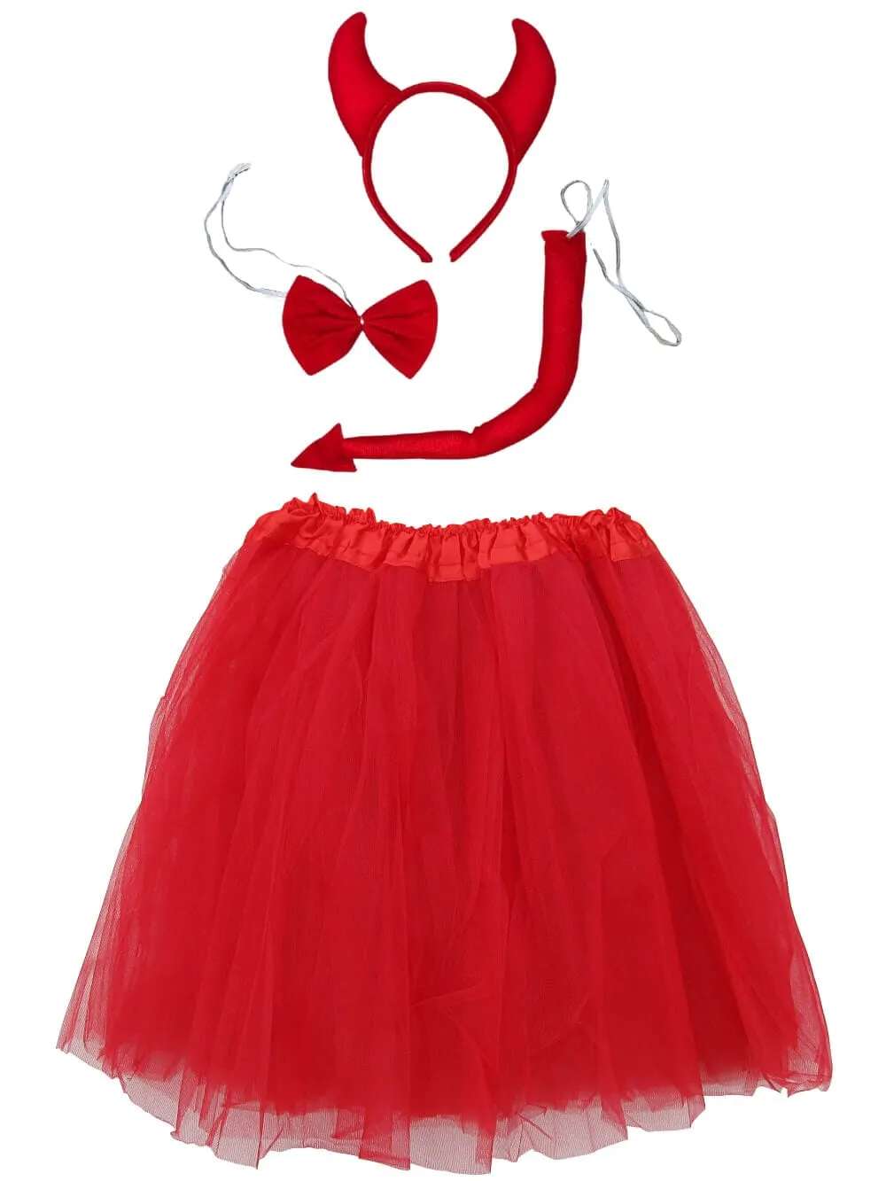 Adult Tutu Costume - Tutu Skirt & Headband Set for Teen, Adult, or Plus Size