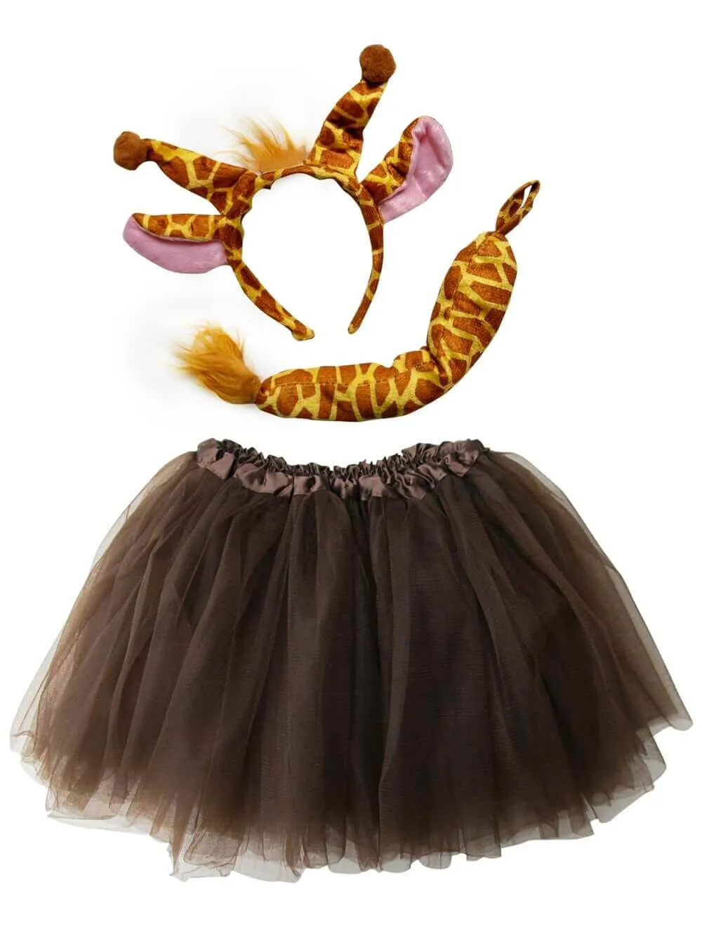 Adult Tutu Costume - Tutu Skirt & Headband Set for Teen, Adult, or Plus Size