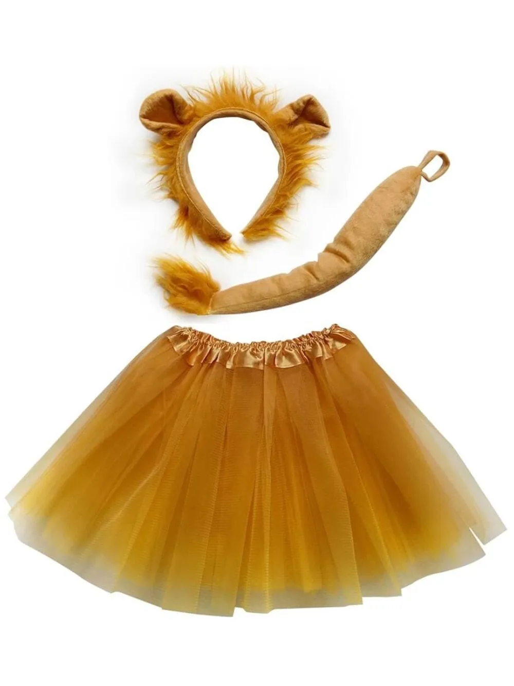 Adult Tutu Costume - Tutu Skirt & Headband Set for Teen, Adult, or Plus Size