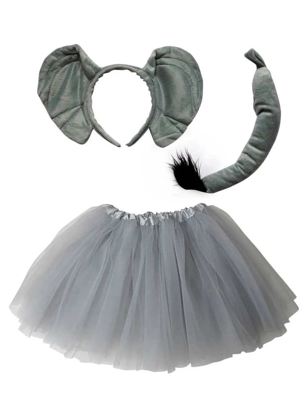 Adult Tutu Costume - Tutu Skirt & Headband Set for Teen, Adult, or Plus Size