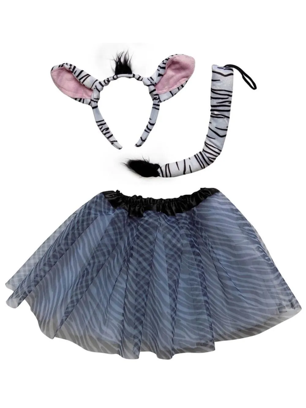 Adult Tutu Costume - Tutu Skirt & Headband Set for Teen, Adult, or Plus Size