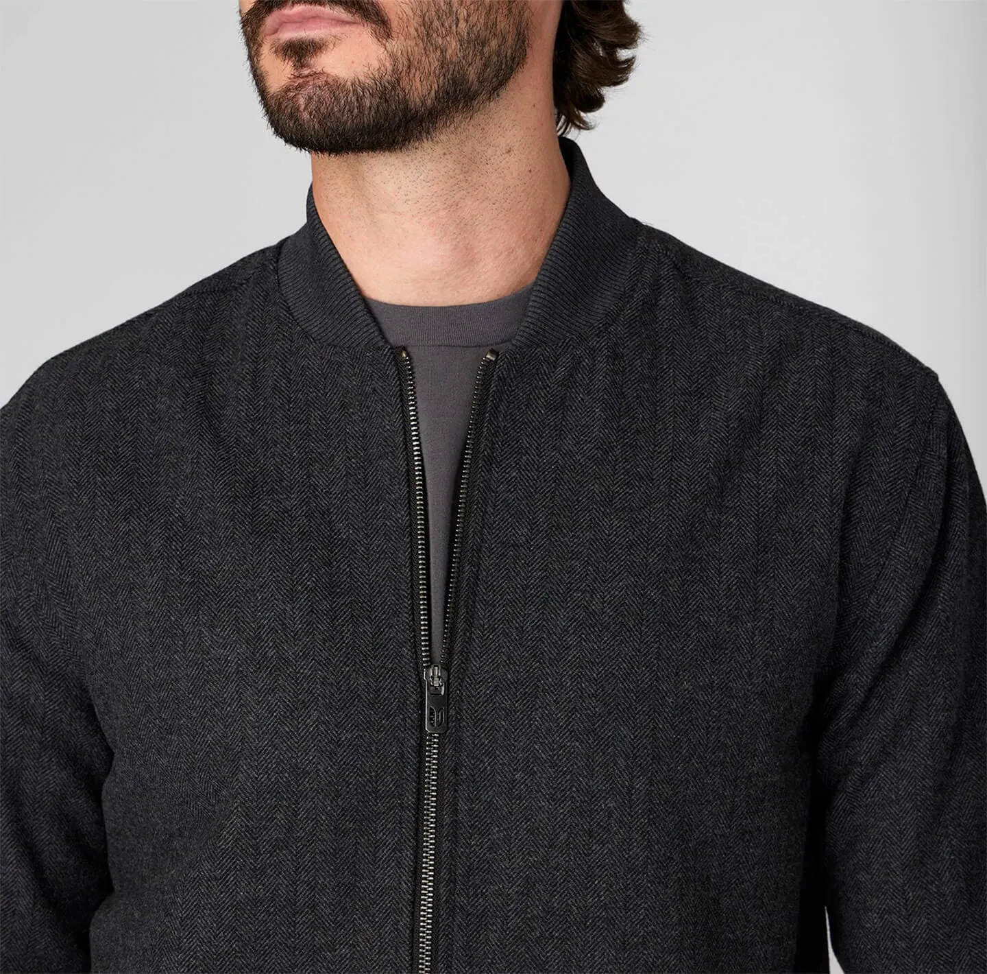 Beames Wool Bomber Jacket