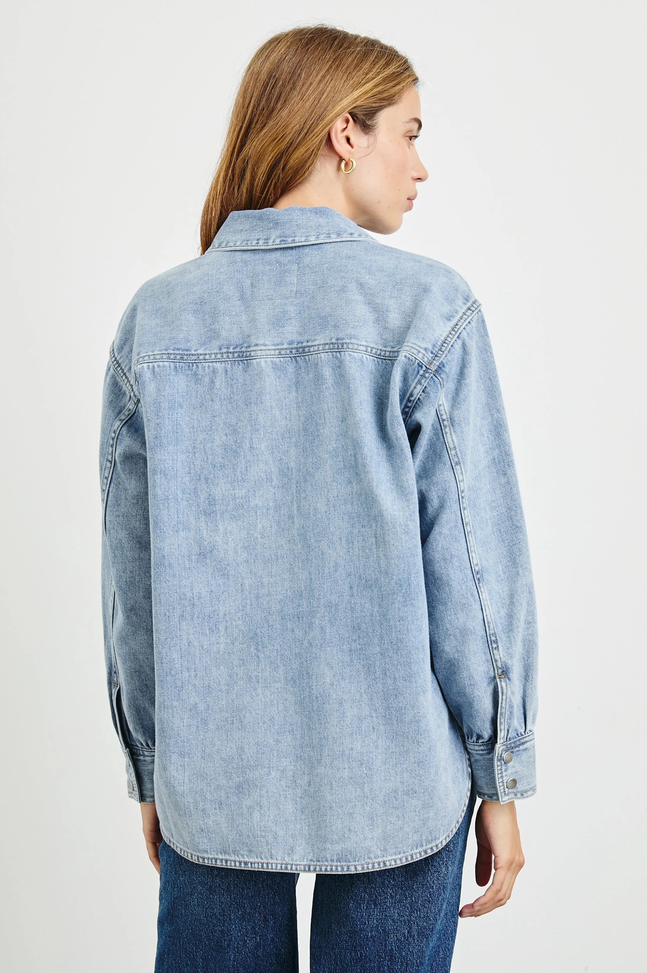 BENNETT TOP - FADED INDIGO