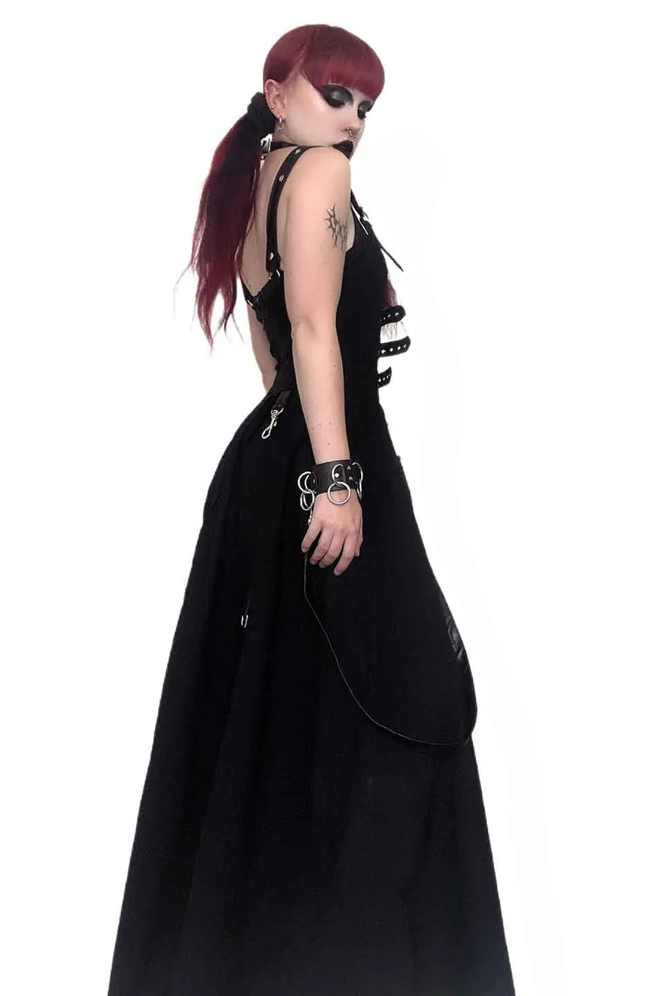 BLACK INDUSTRY BALL GOWN