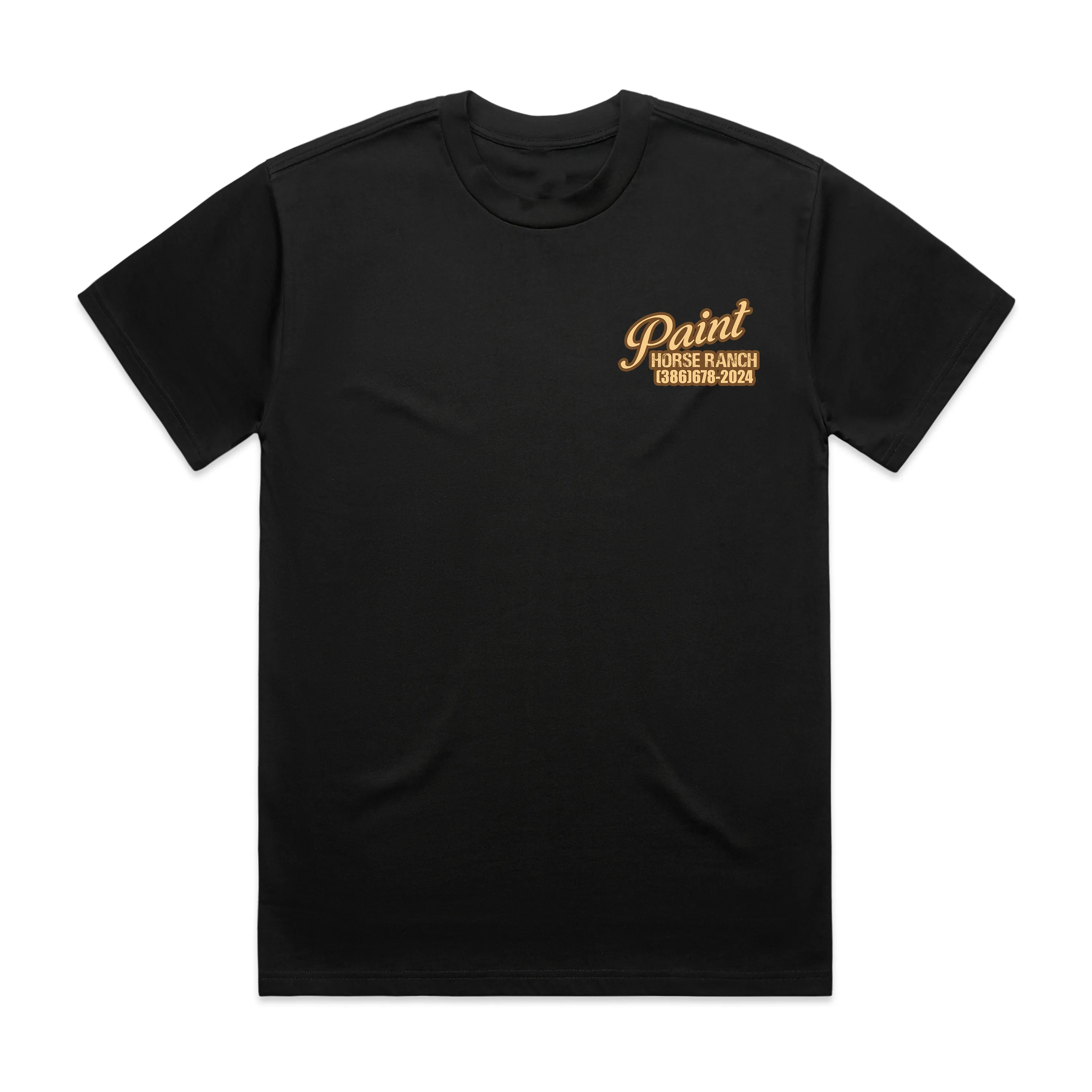 Black Wild Horse Ranch Tee