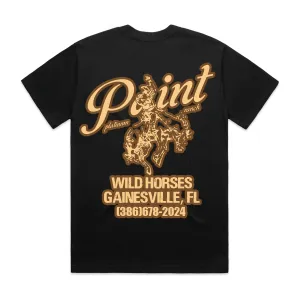 Black Wild Horse Ranch Tee