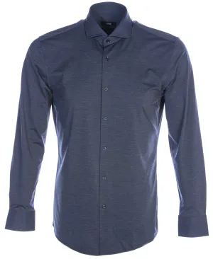 BOSS Jason Shirt in Denim Navy