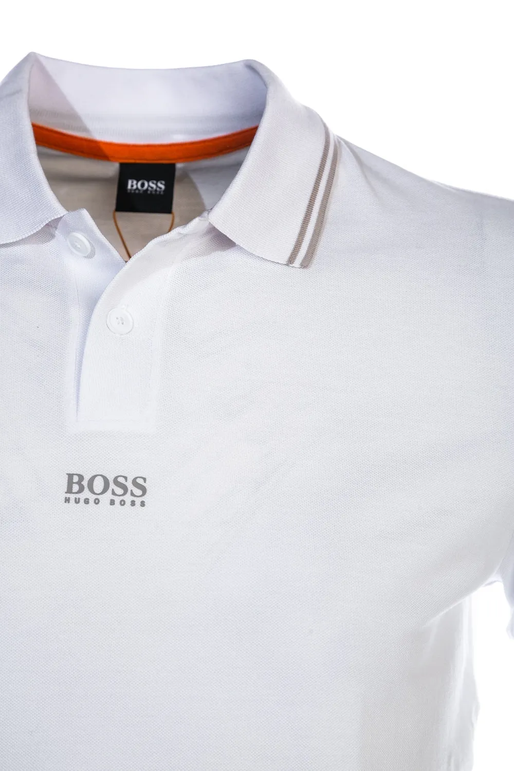 BOSS PChup Polo Shirt in White