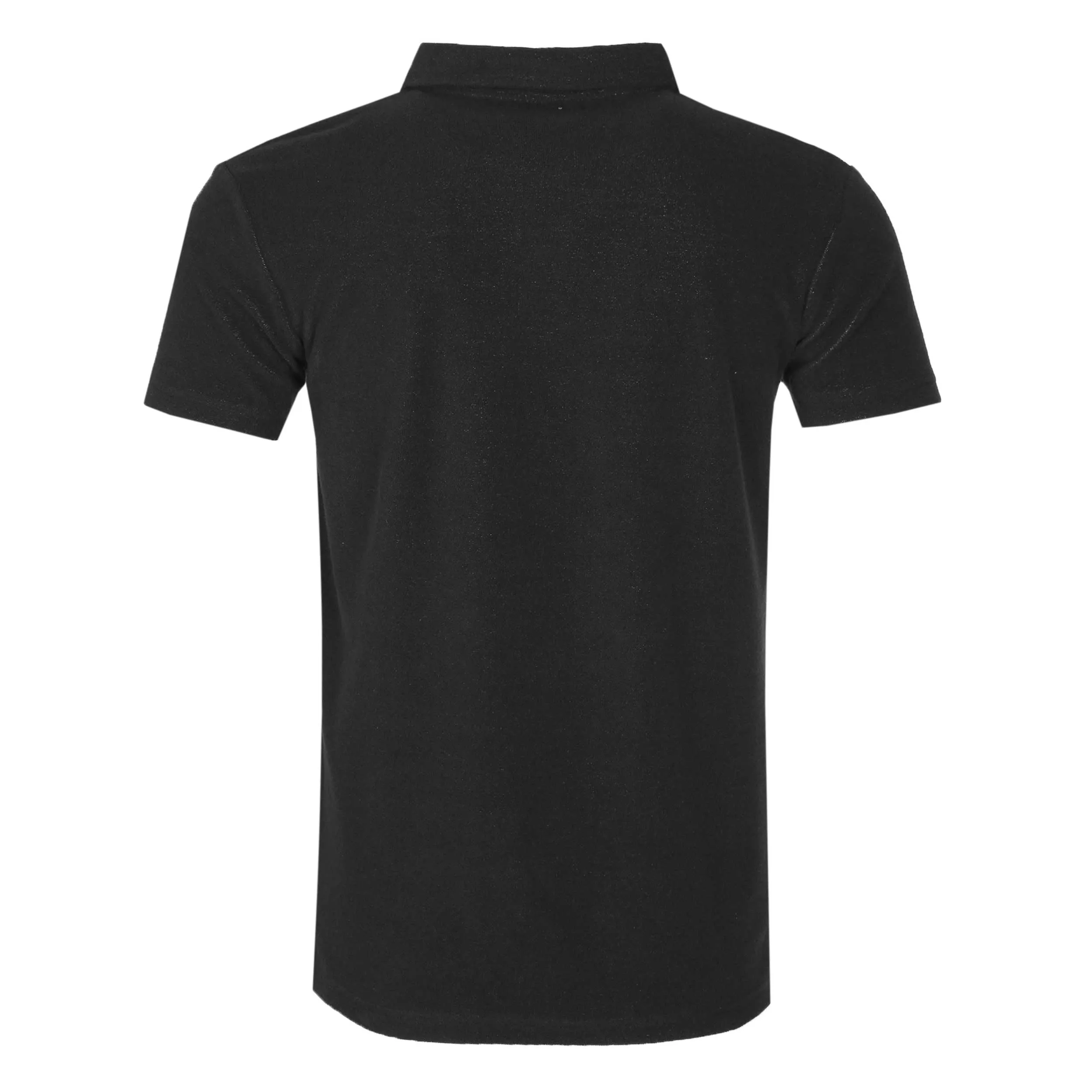 BOSS Terry Shirt Polo Shirt in Black