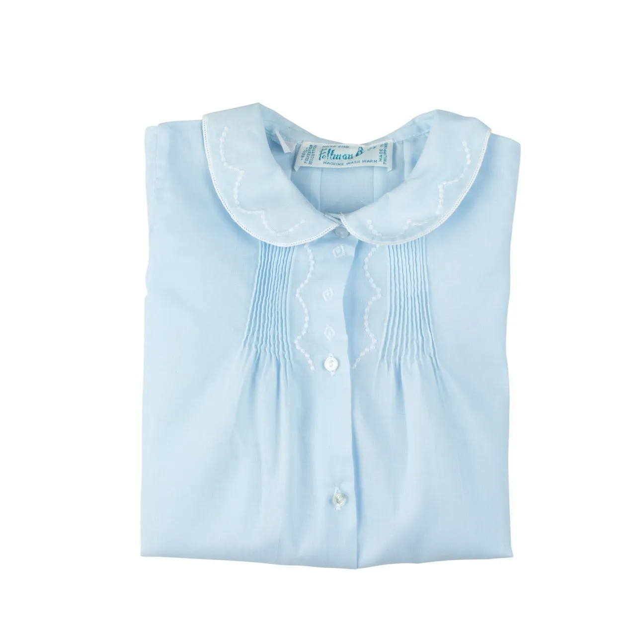 Boy's Newborn Folded Daygown - 74100