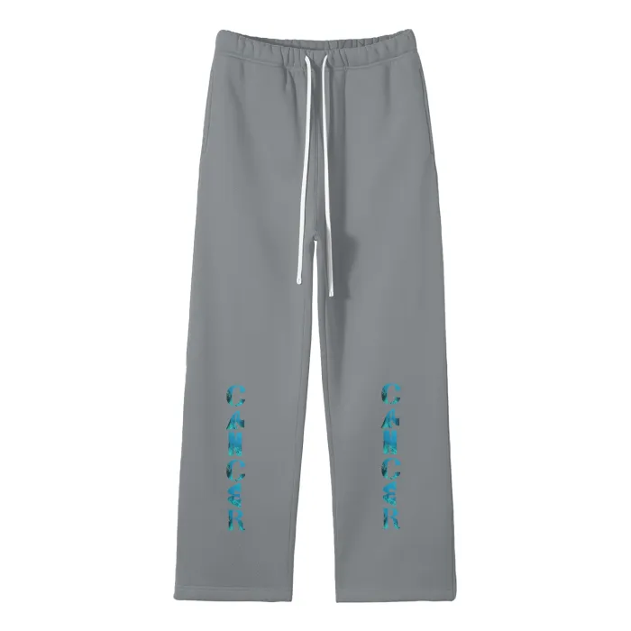 Cancer Fleece Straight Leg Pants