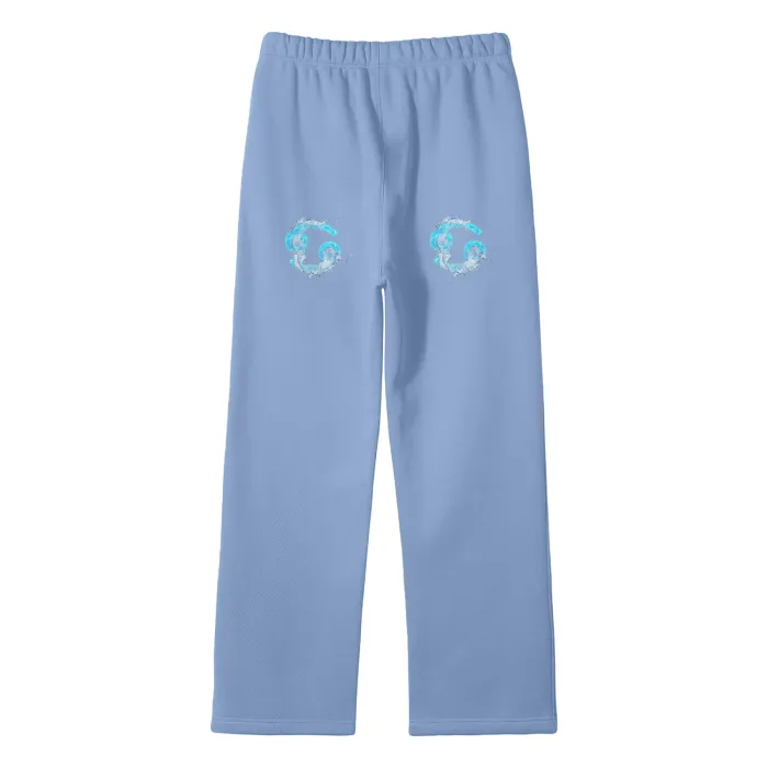 Cancer Fleece Straight Leg Pants