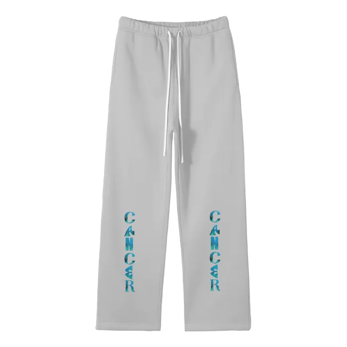 Cancer Fleece Straight Leg Pants