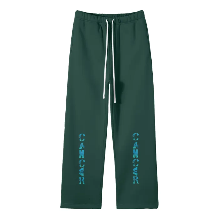 Cancer Fleece Straight Leg Pants