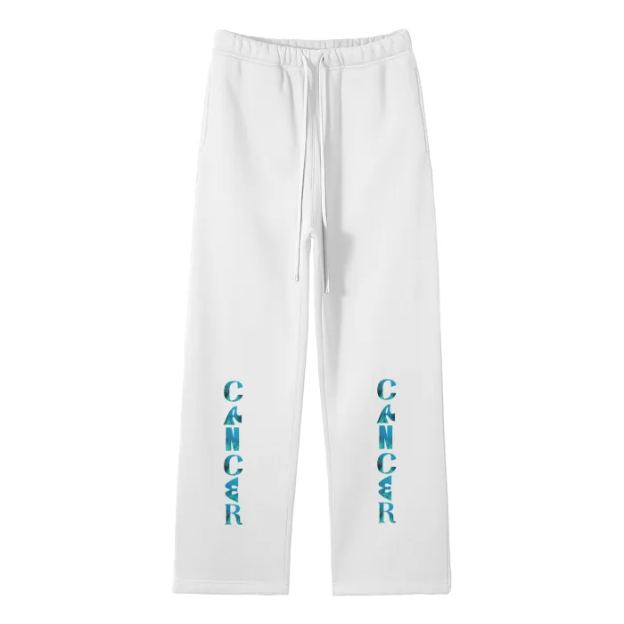 Cancer Fleece Straight Leg Pants