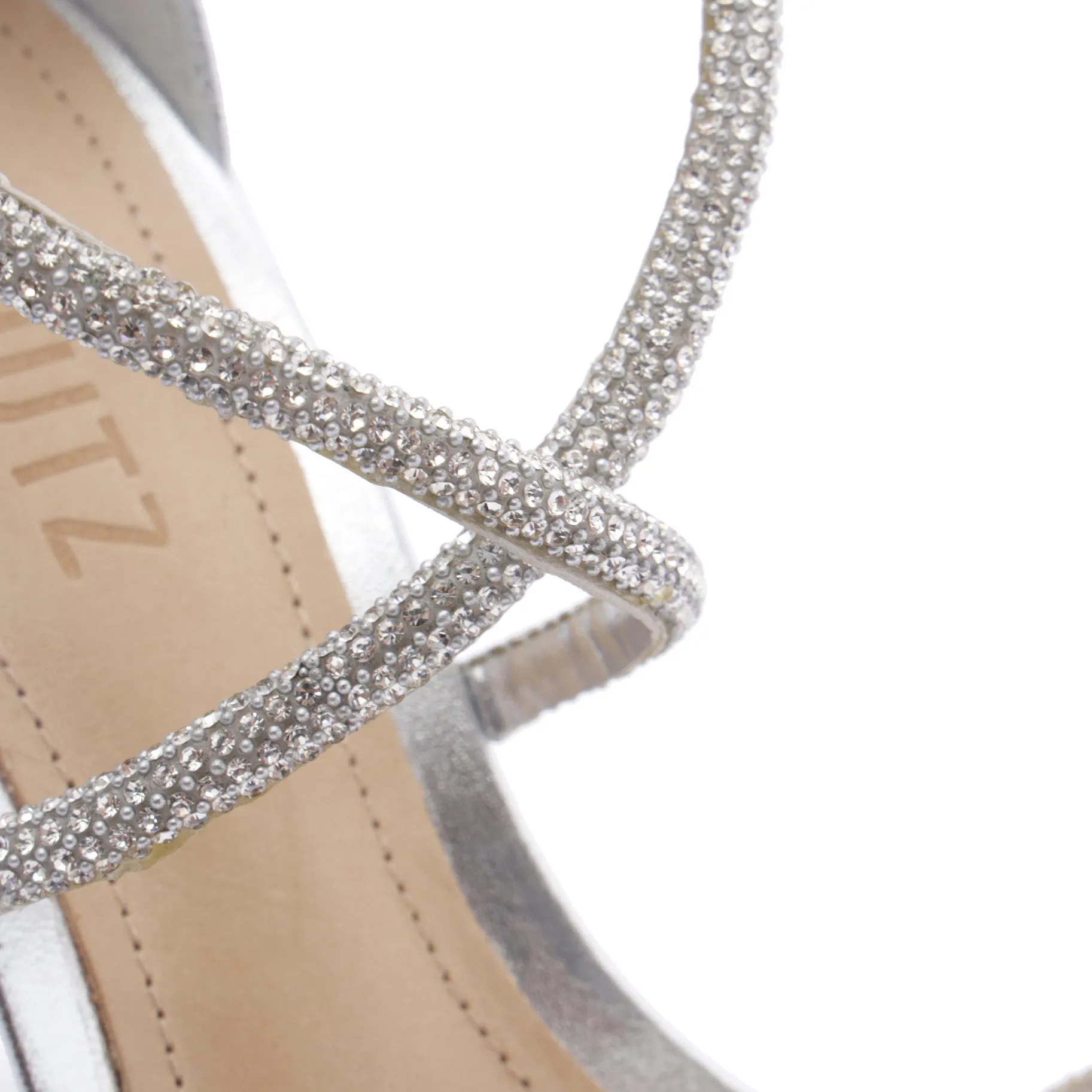 Carley Metallic Nappa Leather Sandal