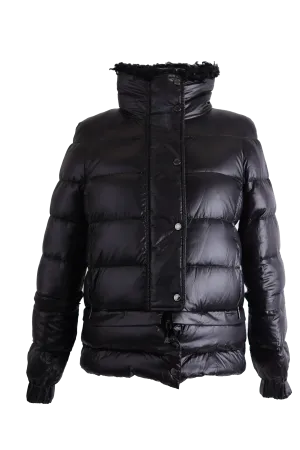 Cereme Reversible Shearling Puffer Jacket