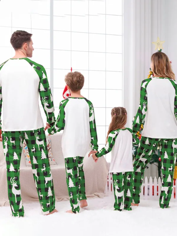 Christmas Tree Design Matching Family Pyjamas