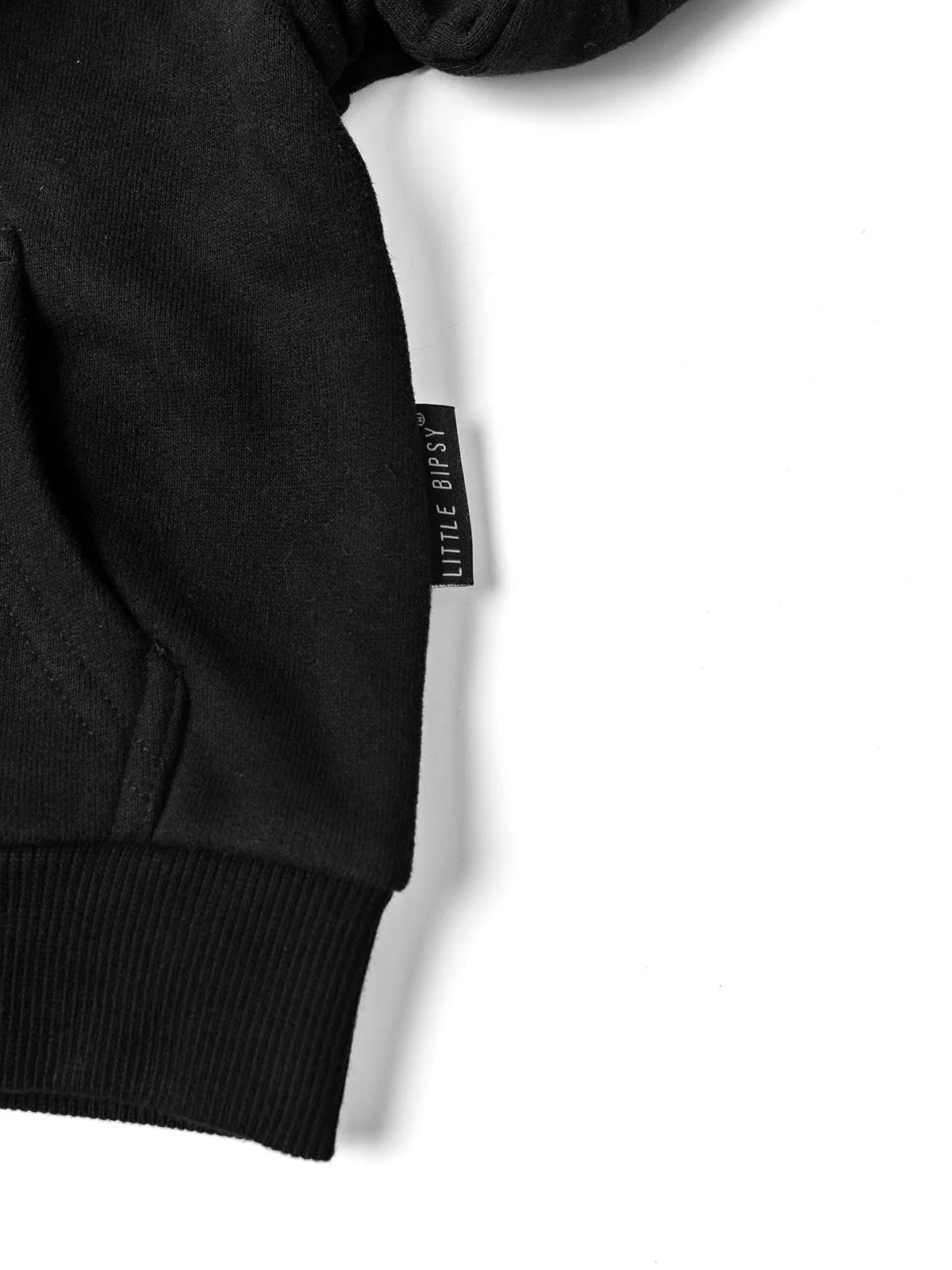 Classic Zip Hoodie - Black