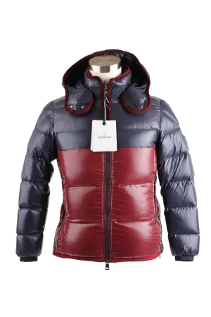 Colorblock Down Puffer Jacket