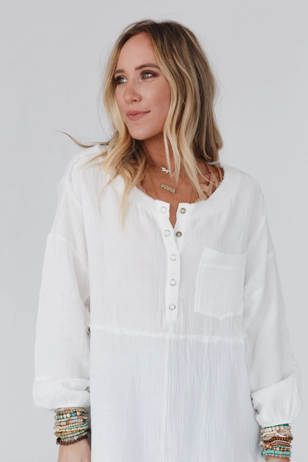 Daydream Tunic - Off White