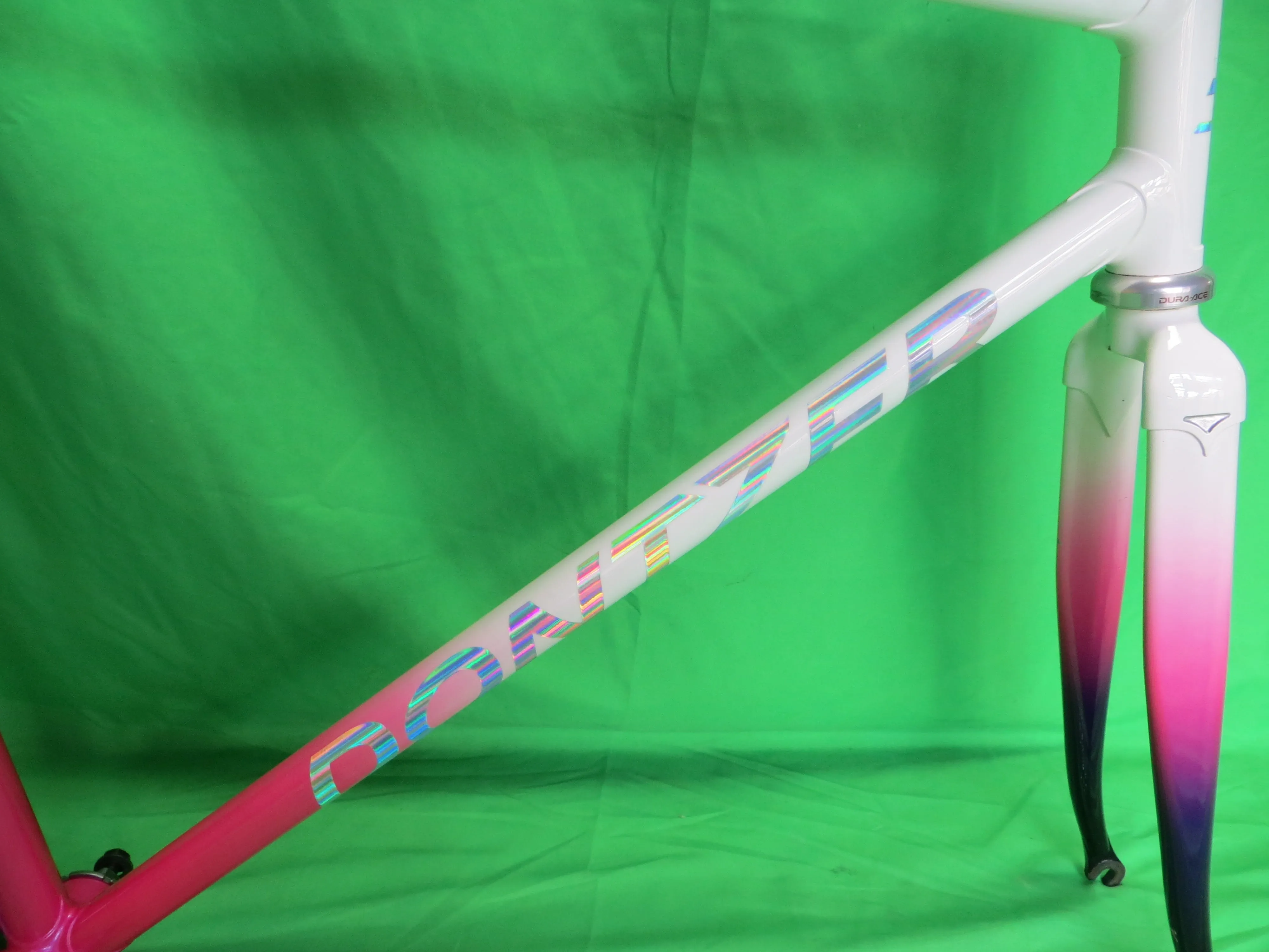 Dontzer Columbus Max Fork // White / Pink/ Purple Tricolor // 53.5cm