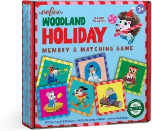 Eeboo Woodland Holiday Matching Game