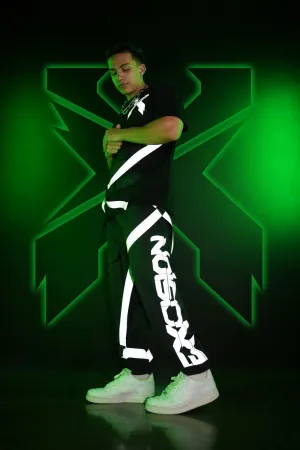 Excision x iHeartRaves Electric Surge Reflective Mens Joggers