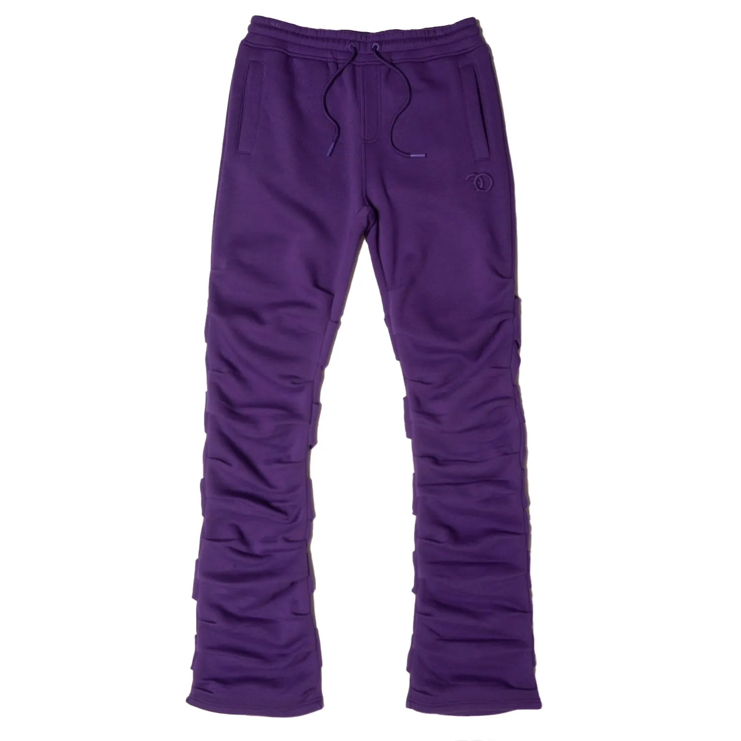 F6220 Malik Stacked Sweatpants - Purple