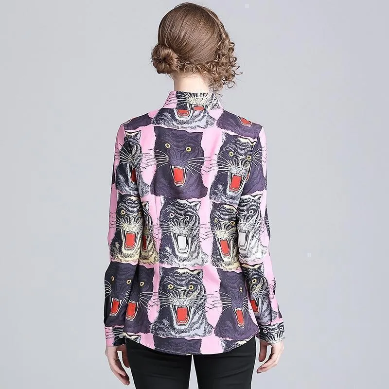 Feeling Wild Silk Blouse