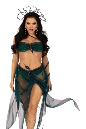 Four Piece Medusa Costume Set