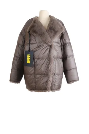 Fur Lined Down Puffer Jacket