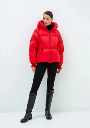 Gisela Premium Hooded Down Puffer Jacket