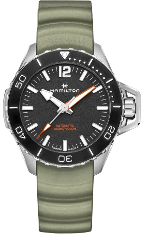 HML Watch Khaki Navy Frogman Auto