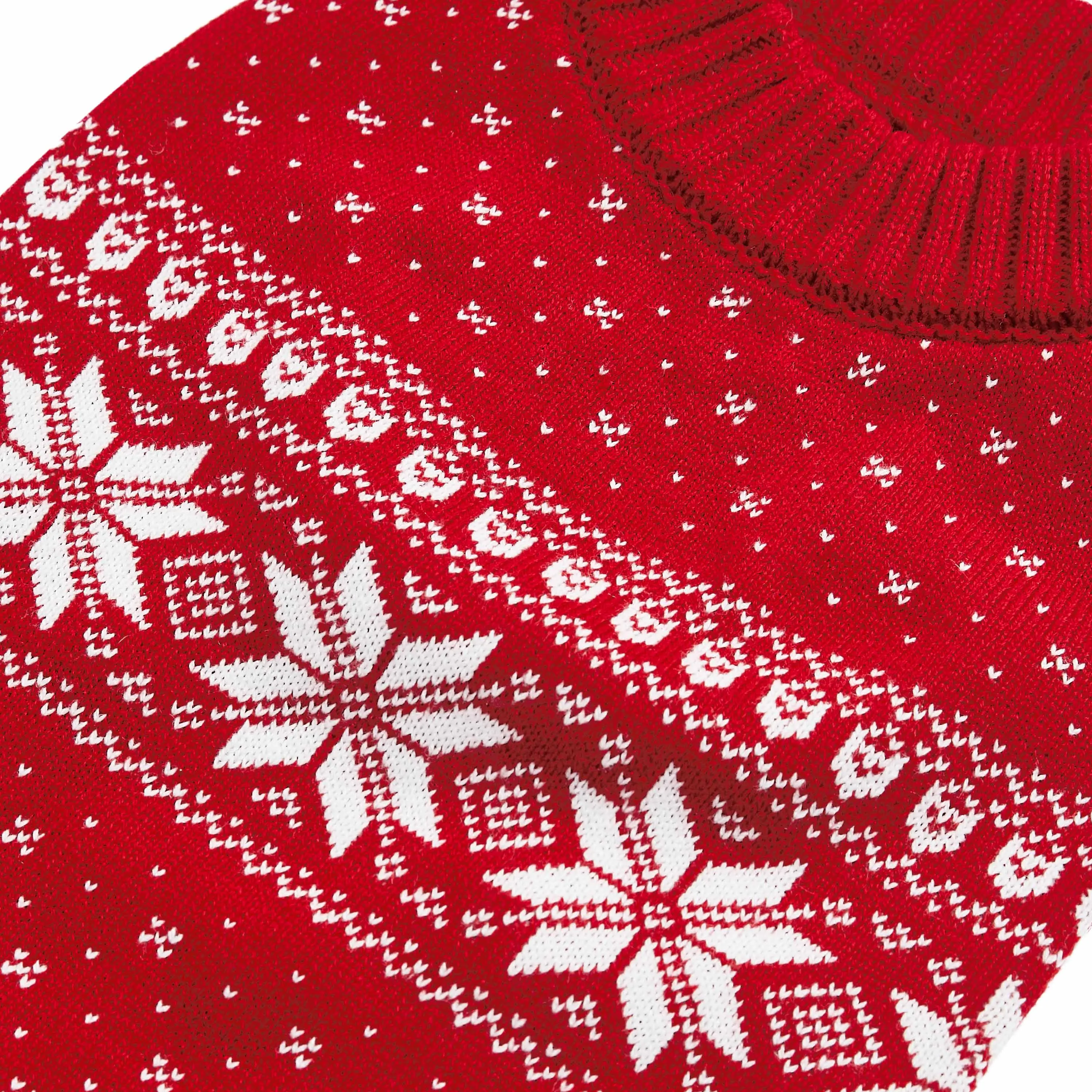 Holiday Family Matching Sweater in True Red