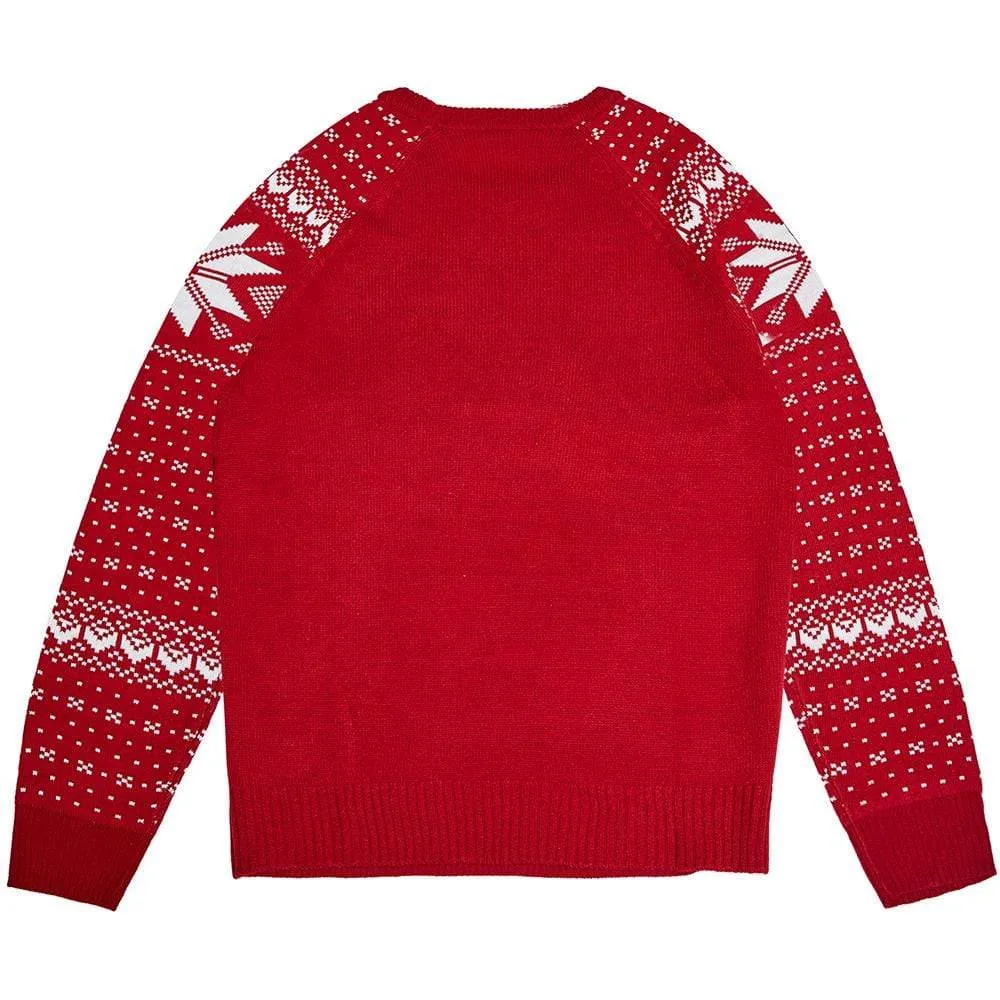 Holiday Family Matching Sweater in True Red