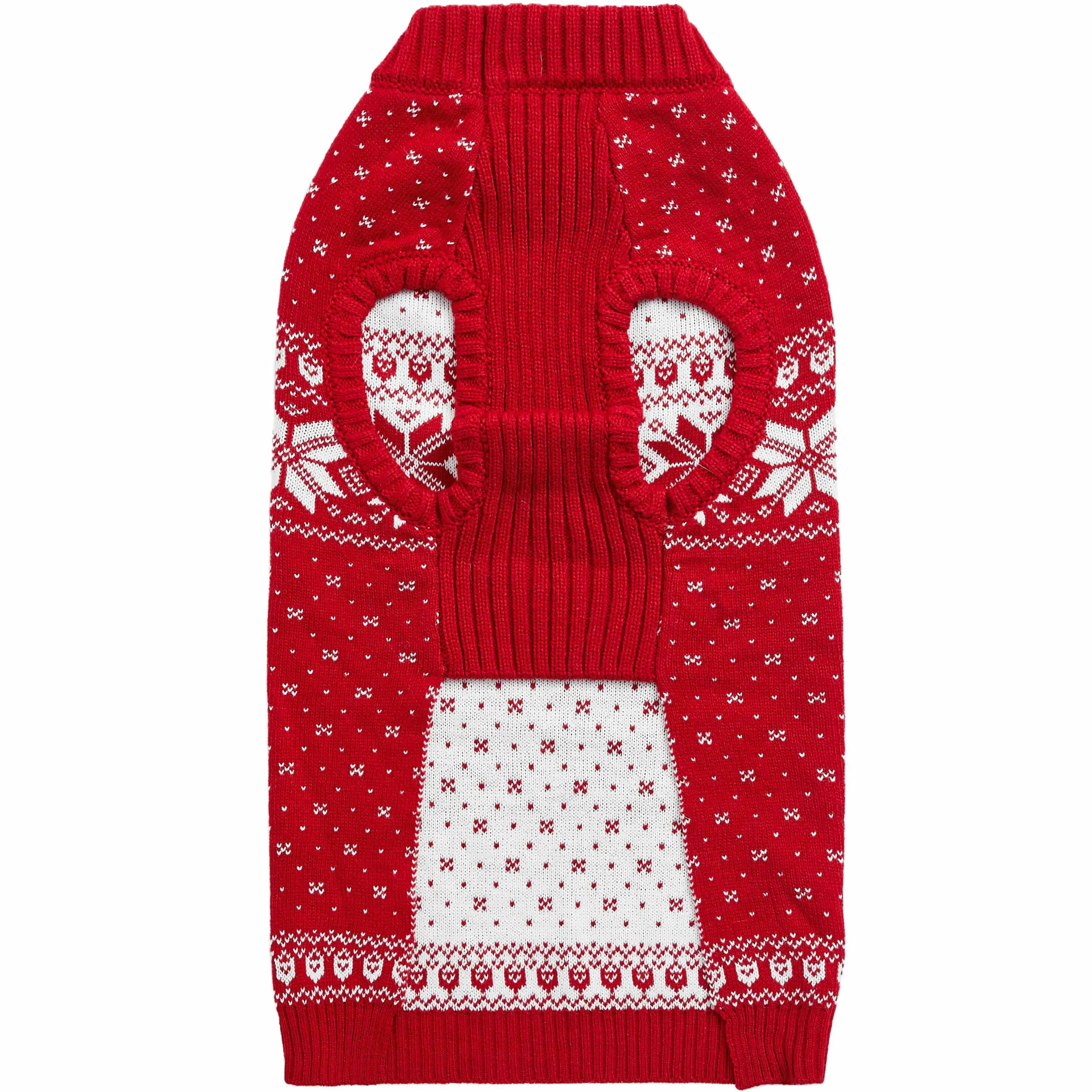 Holiday Family Matching Sweater in True Red