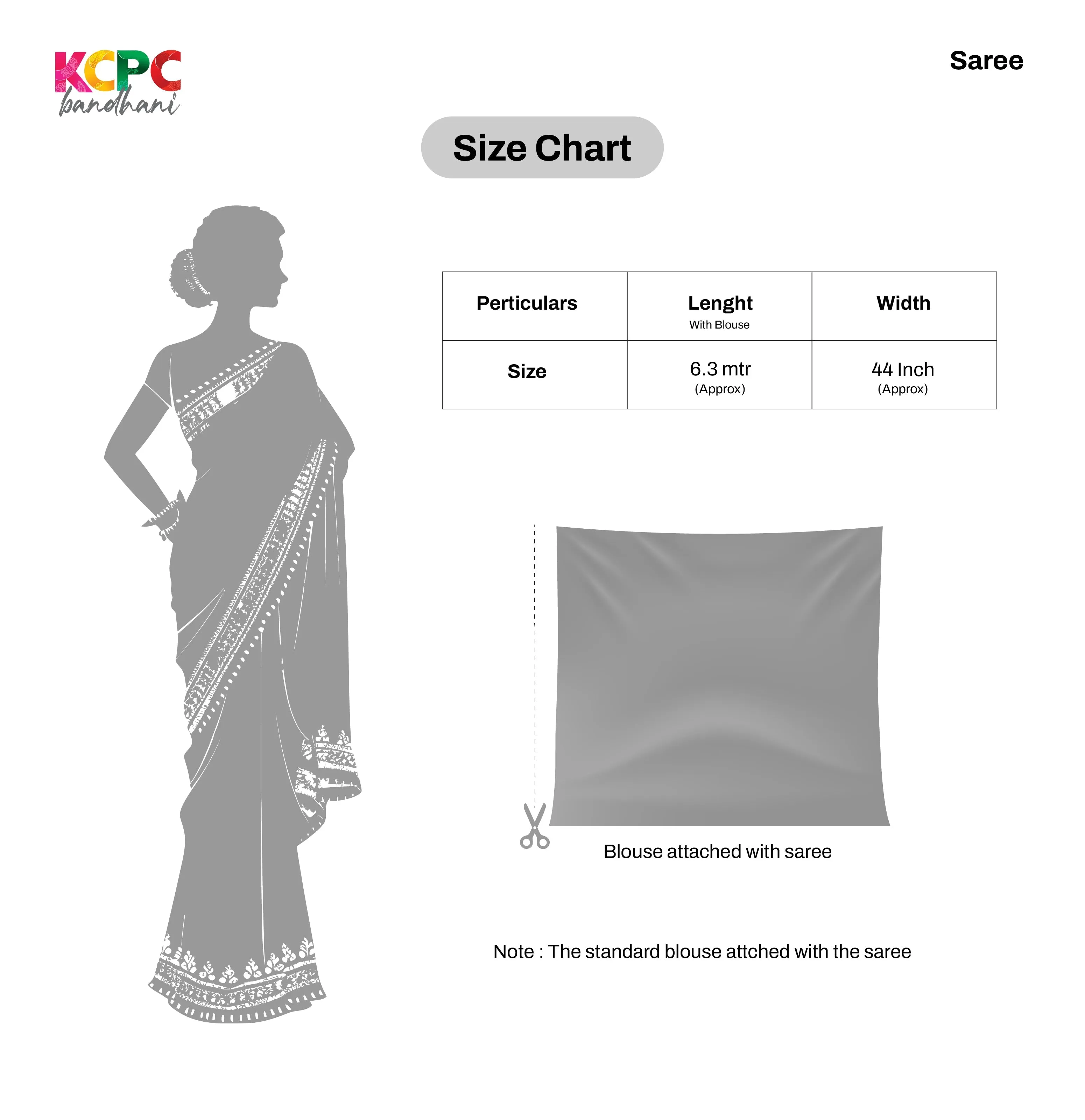 Latest New Gaji Silk Bandhani Gota Patti Work Saree with Blouse, AMT