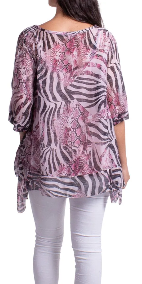 LUISA SILK BLOUSE