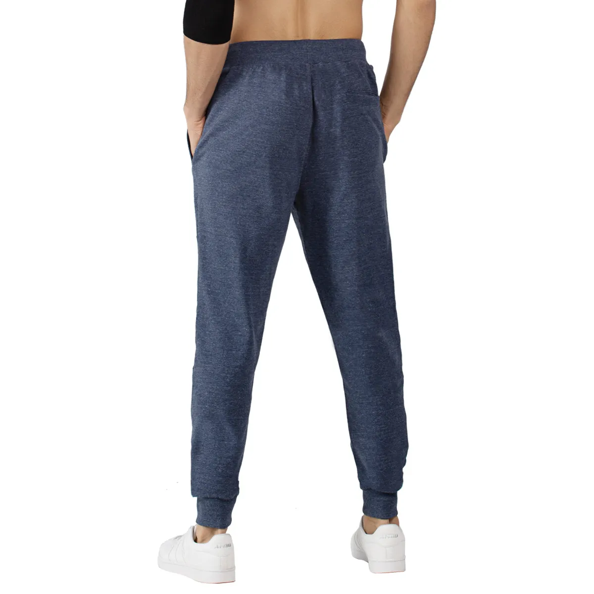 Marl Cotton Stretch Slim Fitted Joggers